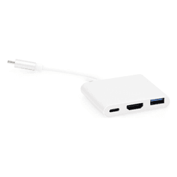 Adaptador Multipuerto USB-C 3.1 A HDMI 4K / USB 3.0 / USB – C /  Alta Velocidad de Transmisión de Datos / Admite Carga Rápida (PD) en el Puerto USB – C