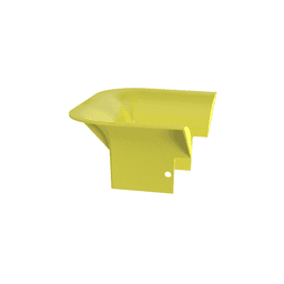 Accesorio de Control de Radio de Curvatura / 2' (50.8 mm) / Policarbonato/ABS / 3.75' x 3.75' x 7.93' (95.2x95.2x201.4 mm) / Amarillo