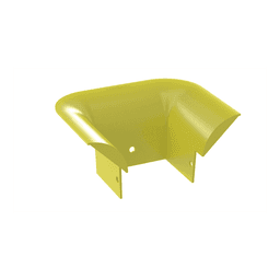 Accesorio de Control de Radio de Curvatura / 2' (50.8 mm) / Policarbonato/ABS / 3.75' x 3.75' x 7.93' (95.2x95.2x201.4 mm) / Amarillo