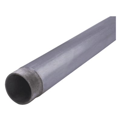 Tubo Conduit Cédula 40 / 3/4" (21 mm) / 3.20 m (10.5 ft) / Sin Cople / Rosca NPSM 14 Hilos