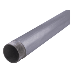Tubo Conduit Cédula 40 / 3/4" (21 mm) / 3.20 m (10.5 ft) / Sin Cople / Rosca NPSM 14 Hilos