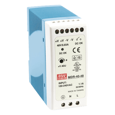 Fuente de poder Industrial Riel Din 48Vcc, 40W