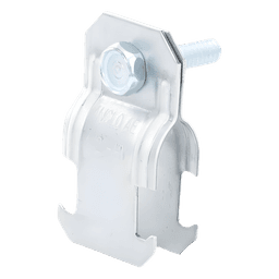 Abrazadera Unicanal / 1/2" (13 mm) / Calibre 18 / Conduit Pared Gruesa y PVC Rígido / Instalaciones Comerciales