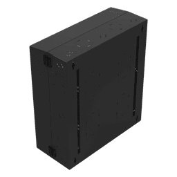 Gabinete de Pared / Rack Horizontal 6 UR + 2 UR / Acero / Ventanilla de Inspección / 701 x 792 x 320 mm / Gabinete Armado