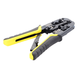 Pinza Ponchadora / RJ22-RJ11/RJ12-RJ45 / Acero Alto Carbono / Corta-Pela-Poncha / UTP-STP