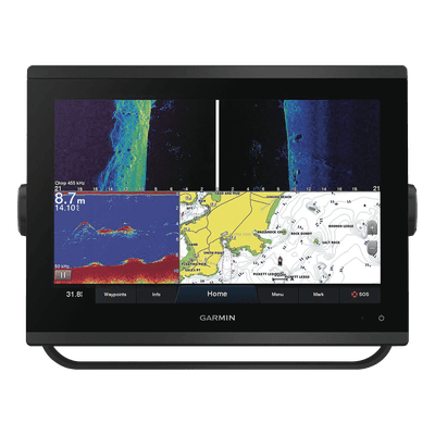 Plotter de Navegación / Pantalla 12.1" WXGA / GPS GLONASS Galileo / CHIRP ClearVü SideVü / NMEA 2000/0183 / IPX7