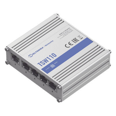 Switch Industrial No-Administrable 5 puertos Gigabit