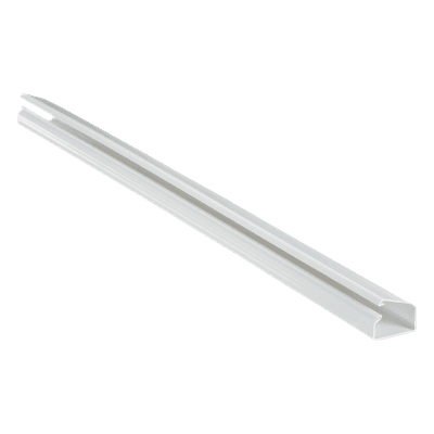 Canaleta de PVC Rígido / 38.4 x 24 mm / 1828.8 mm (6 ft) / Cinta Adhesiva Integrada / UL94V-0 / TIA/EIA