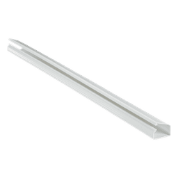 Canaleta de PVC Rígido / 38.4 x 24 mm / 1828.8 mm (6 ft) / Cinta Adhesiva Integrada / UL94V-0 / TIA/EIA