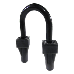 Abrazadera U de Pata Larga con Recubrimiento de PVC para Tubo de 3/4" (19 mm).