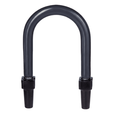 Abrazadera U de Pata Larga con Recubrimiento de PVC para Tubo de 1 1/4" (32 mm).