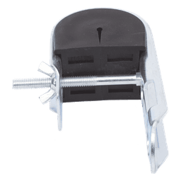 Herraje de Suspensión Tipo J / Fibra Óptica Mini ADSS / Diámetro 6-8 mm / Acero Galvanizado / Neopreno Resistente / 4000 N / Span 100 m (328.1 ft)