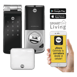 Kit de Hub con Cerradura YDF40A: Código, Biometria y apertura Smartphone en cualquier parte el Mundo