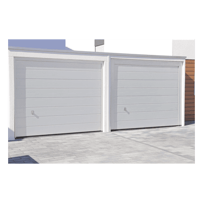 Sección para puerta de Garage / Lisa / Color blanco / Para GARAGE188 / Estilo Americana.