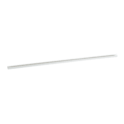 Canaleta de PVC / 19.6 x 12 mm / 1.83 m (6 ft) de largo / Adhesiva sin herramientas / UL94V-0 / Bisagra integrada