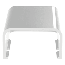 Tapa Final / ABS / UL94V-0 FT4 / 0°C a 50°C / 0.33 ft Canaleta LD10 / Blanco