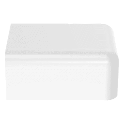 Tapa Final / ABS / UL94V-0 FT4 / 0°C a 50°C / 0.33 ft Canaleta LD10 / Blanco