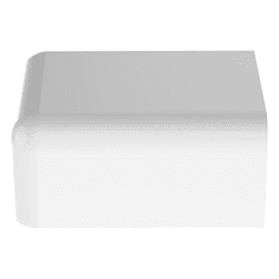 Tapa Final / ABS / UL94V-0 FT4 / 0°C a 50°C / 0.33 ft Canaleta LD10 / Blanco