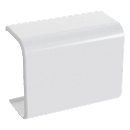 Unión Recta para Canaleta / 180° / ABS / Instalación Sin Herramientas / UL94V-0 / FT4 / 0 a 50°C (32 a 122°F)