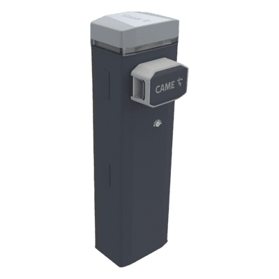 Barrera vehicular / Carriles hasta 4 m (13.1 ft) / 5400 ciclos diarios / Tiempo apertura 2-6 s / Motor 24 VCC / IP54 / 120 VCA / 56 kg