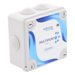 Receptor Inalámbrico / 1 km Línea de Vista / 10 Equipos / 1 HP / 800 W / Contacto Seco
