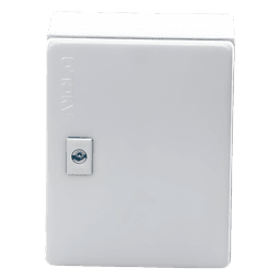 Gabinete de Acero / NEMA 4 / IP66 / 20x25x15 cm (7.9x9.8x5.9 in) / Platina / Certificado UL