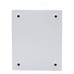Gabinete de Acero / NEMA 4 / IP66 / 20x25x15 cm (7.9x9.8x5.9 in) / Platina / Certificado UL