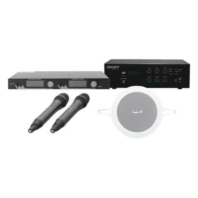 KIT IDEAL PARA SALAS DE CONFERENCIAS 1 SFB120 + 1 SF521UH + 4 SF104GD