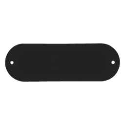 Empaque de Neopreno / Caja Oval 3/4" (19 mm) / Espesor 1.6 mm (1/16") / Alta Resistencia