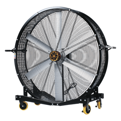 ventilador Industrial Móvil Ultra Silencioso de 1.5 m, Para Almacenes, Hangares, Líneas de Producción, Gimnasios