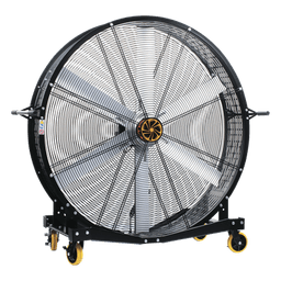 ventilador Industrial Móvil Ultra Silencioso de 1.5 m, Para Almacenes, Hangares, Líneas de Producción, Gimnasios