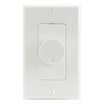 Control de Volumen Estéreo / 100W / Coincidencia de Impedancia / 1-8 Pares de Altavoces / Placa Frontal Decorativa