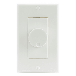 Control de Volumen Estéreo / 100W / Coincidencia de Impedancia / 1-8 Pares de Altavoces / Placa Frontal Decorativa