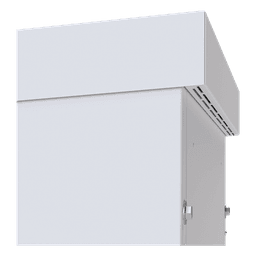 Gabinete Exterior para Rack / 9 UR / Profundidad 705 mm (2.3 ft) / IP54 / Acero Calibre 18 / Ventilador y Termostato / Aislante Poliuretano