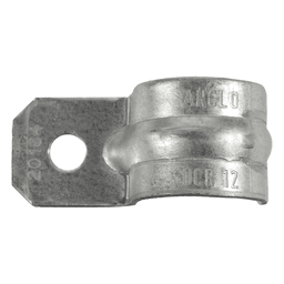 Abrazadera Tipo Uña / 3/4 (19 mm) / Acero Pregalvanizado Calibre 18 / Conduit Pared Gruesa y PVC