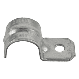 Abrazadera Tipo Uña / 3/4 (19 mm) / Acero Pregalvanizado Calibre 18 / Conduit Pared Gruesa y PVC