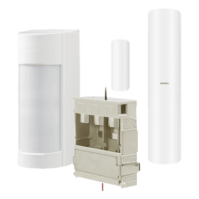 Detector de Movimiento Pasivo con Transmisor DS-PDMC-EG2-WB(B)/ Inalámbrico / 100% Exterior / Compatible para panel AXPRO