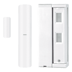 Sensor de Movimiento / Tipo Cortina / Ajuste de detección 2m o 5m / 100% Exterior / Inalámbrico / Incluye transmisor DS-PDMC-EG2-WB(B) para paneles AXPRO/ Proteja fachadas, puertas, ventanas, balcones y mas!