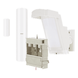 Detector de Movimiento PIR Antimascara / 100% Exterior /  Inalámbrico / Hasta 12 metros a 85°; de cobertura/ Instalación a 3 metros / Incluye transmisor DS-PDMC-EG2-WB(B) para paneles AXPRO