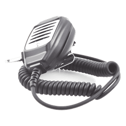Micrófono para Radio Móvil / Conector 8 Pines / IP54 / Cable Kevlar 40 kg / PTT para Guantes / Grado Médico