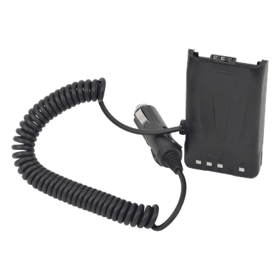 Cable Adaptador de Corriente Vehicular / 12V DC / Conector Encendedor de Cigarrillos / 200 mm / Compatible con Radios Kenwood NX y TK