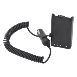 Cable Adaptador de Corriente Vehicular / 12V DC / Conector Encendedor de Cigarrillos / 200 mm / Compatible con Radios Kenwood NX y TK