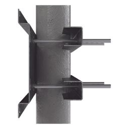 Herraje para Fijación a Pared, Torre o Poste compatible con LP-FORTE-09U-R3.