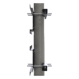 Herraje para Fijación a Pared, Torre o Poste compatible con LP-FORTE-16UR3 y LP-FORTE-24U-R3