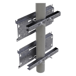 Herraje para Fijación a Pared, Torre o Poste compatible con LP-FORTE-16UR3 y LP-FORTE-24U-R3