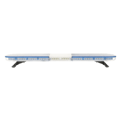 Barra de luces de 47" azul, 88 LED, con control de tráfico en color azul, ideal para equipar unidades de seguridad pública