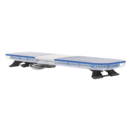 Barra de luces de 47" azul, 88 LED, con control de tráfico en color azul, ideal para equipar unidades de seguridad pública