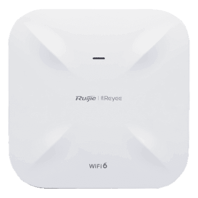 Punto de Acceso Mesh Wi-Fi 6 / 2.4 GHz 574 Mbps / 5 GHz 1200 Mbps / PoE Gigabit / SFP Óptico / 4 dBi y 6 dBi / Exterior 360°