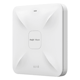 Punto de Acceso Mesh / Wi-Fi 6 / 802.11ax MU-MIMO 4x4 / 3.2 Gbps / 512 Usuarios / Doble Banda 2.4 y 5 GHz / Montaje Techo o Pared