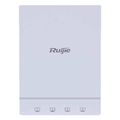 Punto de Acceso Wi-Fi 6 / Hasta 1.7 Gbps / Doble Banda 2.4+5 GHz / 2x2 MU-MIMO / 4 LAN + 1 WAN PoE / Montaje en Pared